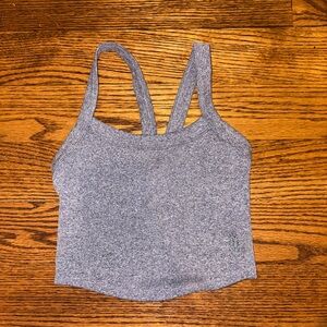 Blue Cropped FP Tank Top